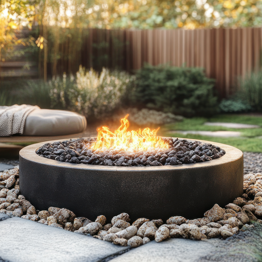 Outdoor Gas Fire Pit Fireplace