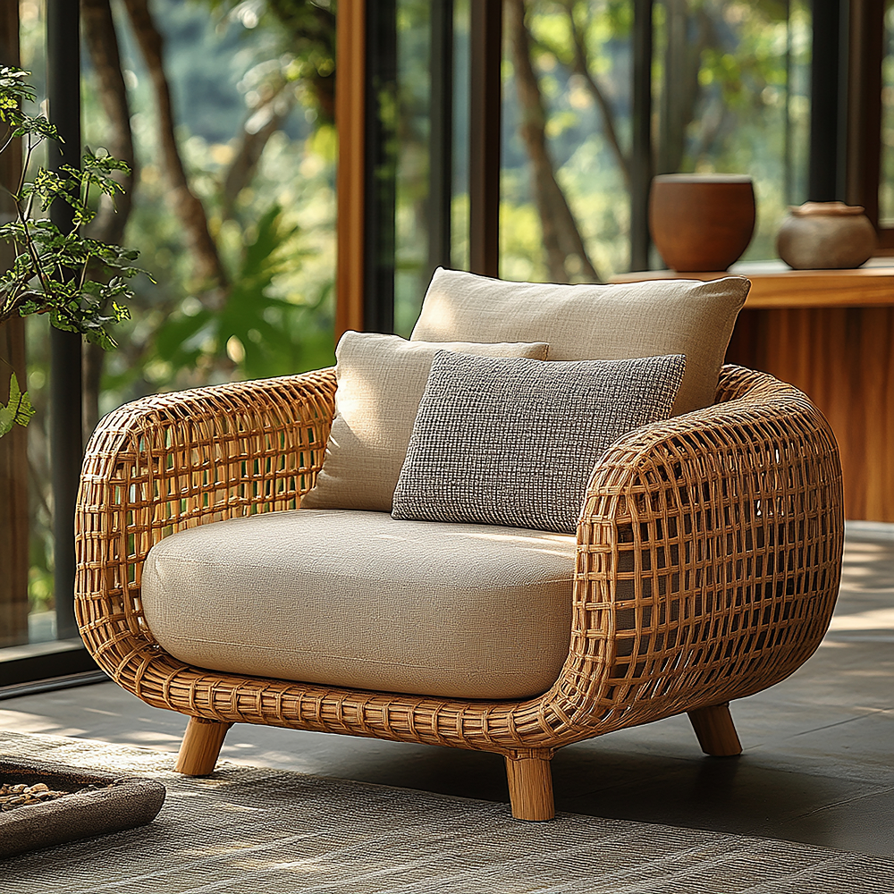 All-Weather Wicker Chair